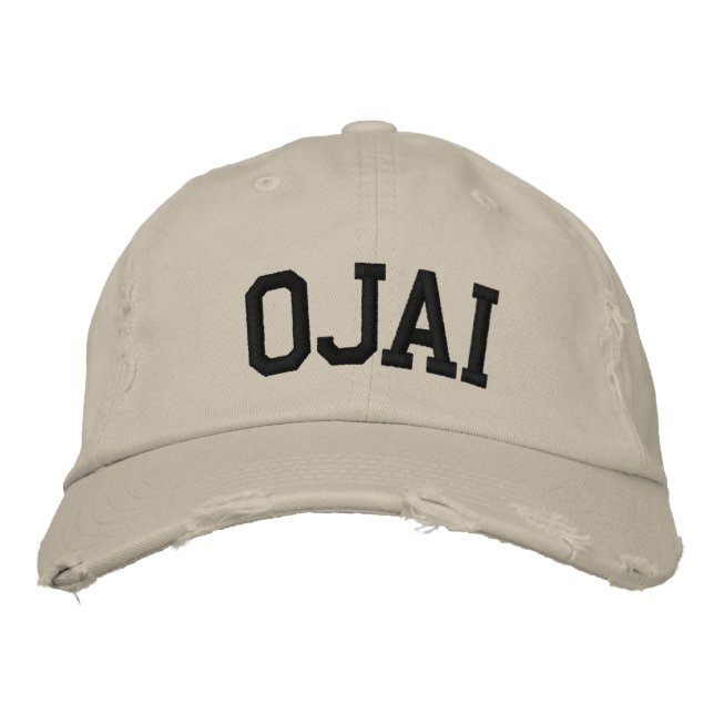 Casquette brodé d'Ojai (Devant)