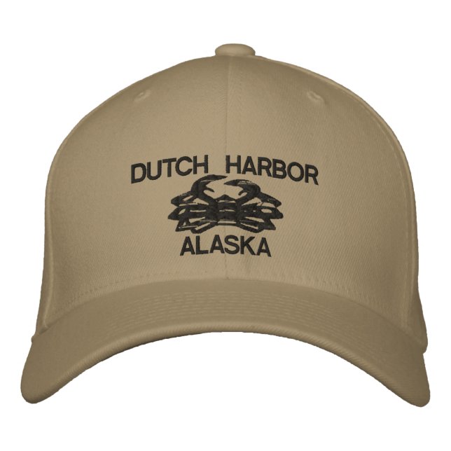 Casquette brodé du crabe royal hollandais Harbour  (Devant)