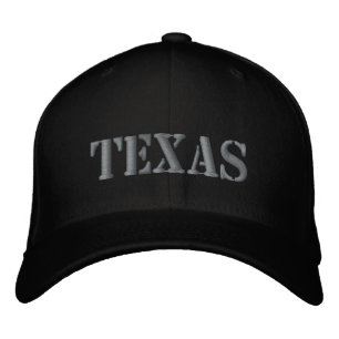 Casquette brodé du Texas