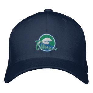 Casquette brodé du tsunami