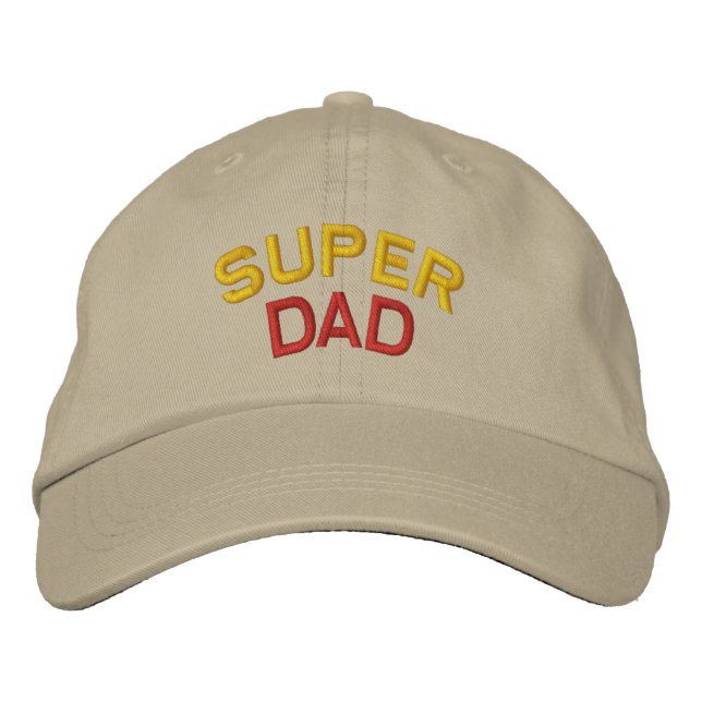 Casquette brodé fête des pères (Devant)