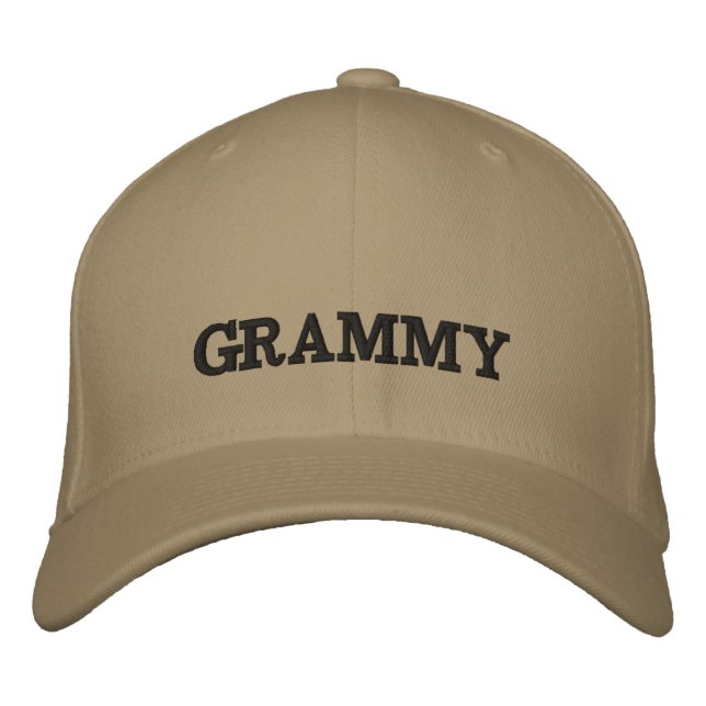 Casquette brodé Grammy (Devant)