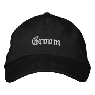 Casquette brodé Groom