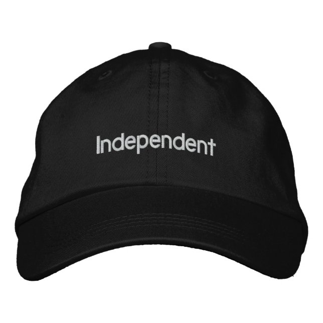 Casquette Brodé indépendant (Devant)