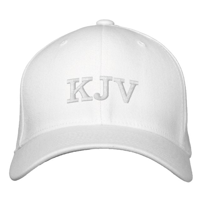 Casquette brodé Kjv (Devant)