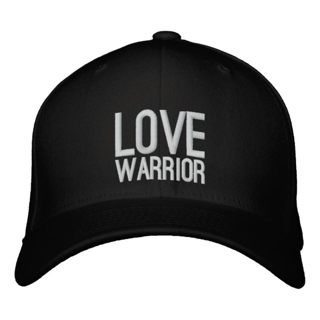 Casquette brodé Love Warrior (Devant)