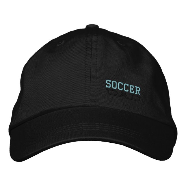 Casquette brodé par papa du football (Devant)