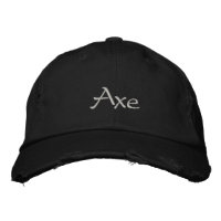 Casquette brodé personnalisé Ax