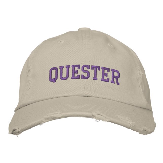 Casquette brodé Quester (Devant)