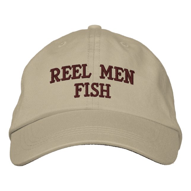 Casquette brodé Reel Men (Devant)