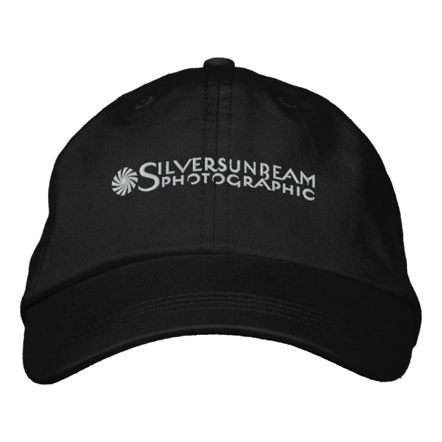 Casquette brodé Silversunbeam (noir uniquement) (Devant)