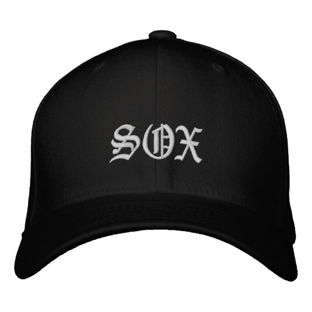 Casquette brodé SOX (Devant)