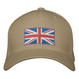 casquette brodé Union Jack