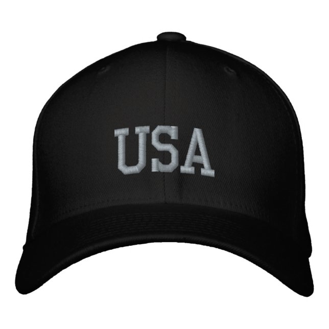 Casquette brodé USA (Devant)