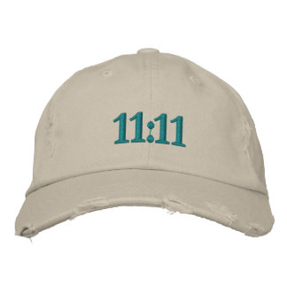 CASQUETTE BRODÉE 11:11