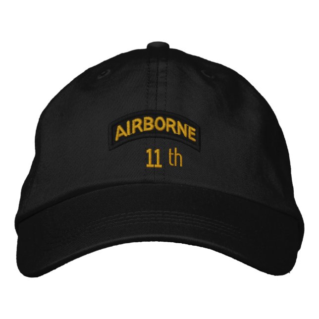 Casquette Brodée 11e Airborne (Devant)
