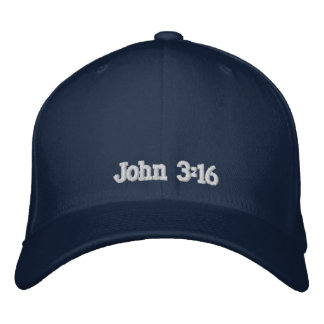 Casquette Brodée 3h16 de John