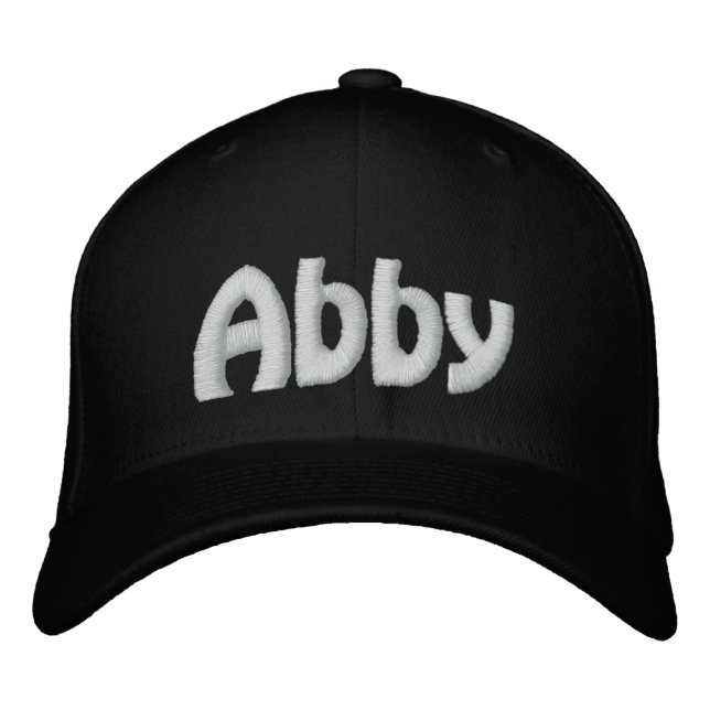 Casquette Brodée Abby (Devant)