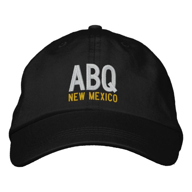 Casquette Brodée ABQ Nouveau-Mexique (Devant)