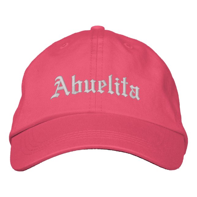 Casquette Brodée Abuelita (Devant)
