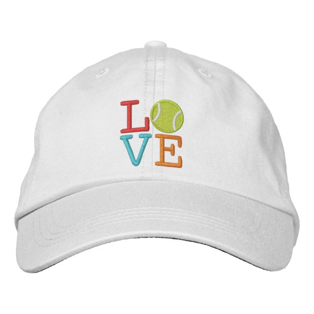 Casquette Brodée Ace Tennis LOVE (Devant)
