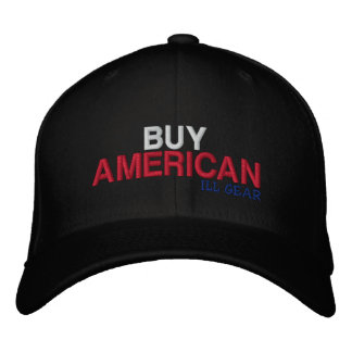 CASQUETTE BRODÉE ACHETEZ, AMÉRICAIN, ILL GEAR