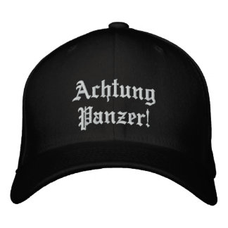 Casquette Brodée Achtung Panzer ! CAP/Hat