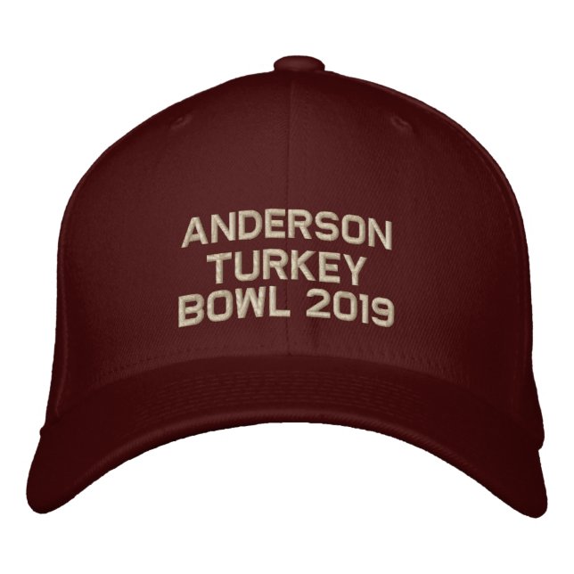 Casquette Brodée Action de grâce Changement à l'année en cours (Devant)