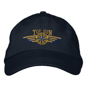 Casquette Brodée Ailes pilotes de la boussole américaine
