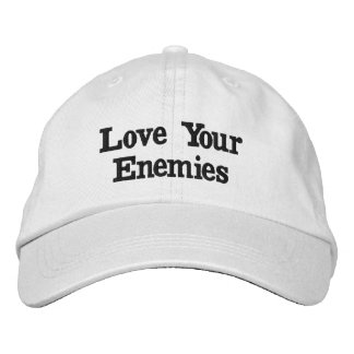 Casquette Brodée "Aimez vos ennemis" 