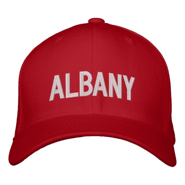 Casquette Brodée Albany (Devant)