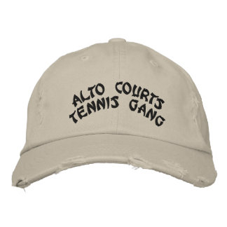 Casquette Brodée ALTO COURTStennis gang