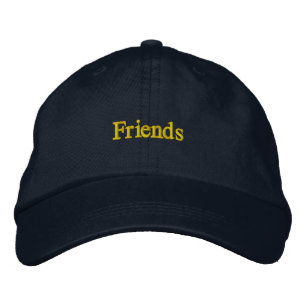 Casquette Brodée Amis pour toujours Hommes Femmes garçon-fille Casq