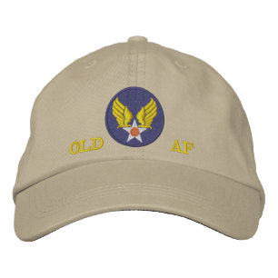 Casquette Brodée Ancien chapeau brodé de l'armée de l'air