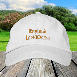 Casquette Brodée Angleterre & LONDRES mode Royaume-Uni / patriotes