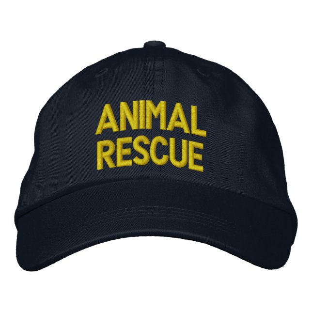 Casquette Brodée Animal Rescue Cap (Devant)