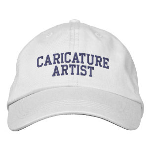 Casquette Brodée Artiste caricature