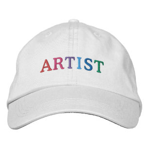 Casquette Brodée Artiste coloré