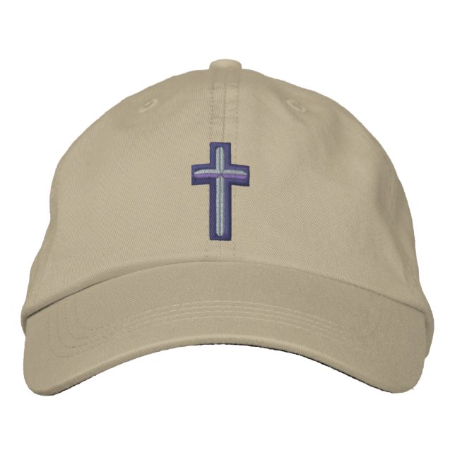 Casquette Brodée Aumônier chrétien de la Force aérienne (Devant)