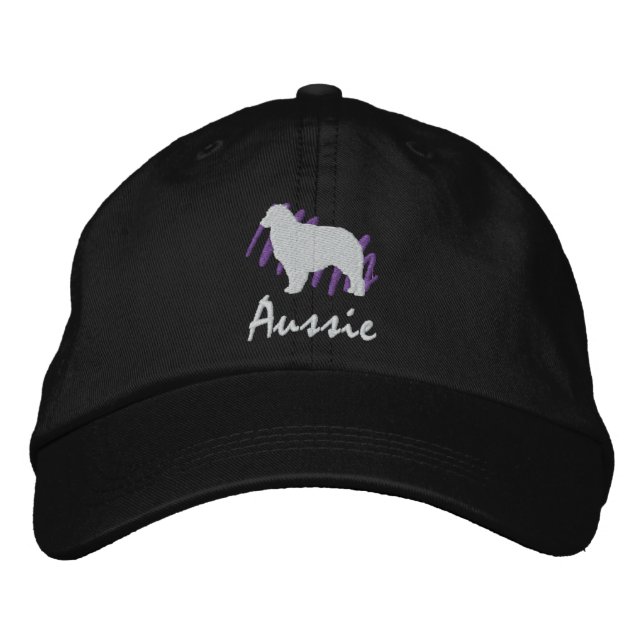 Casquette Brodée Aussie scénarisée (Devant)