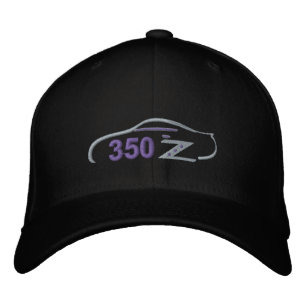 Casquette brodée avec contour de voiture 350Z