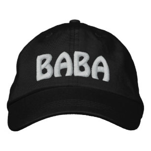 CASQUETTE BRODÉE BABA