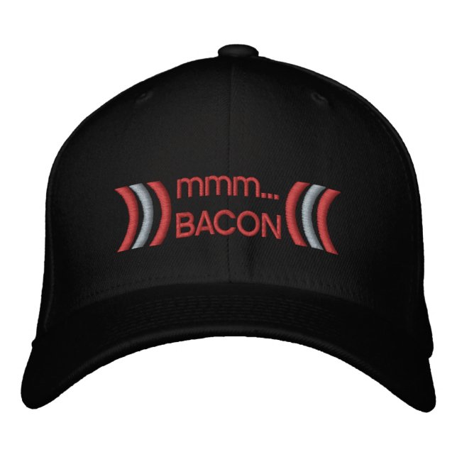 Casquette Brodée Bacon LOVE (Devant)