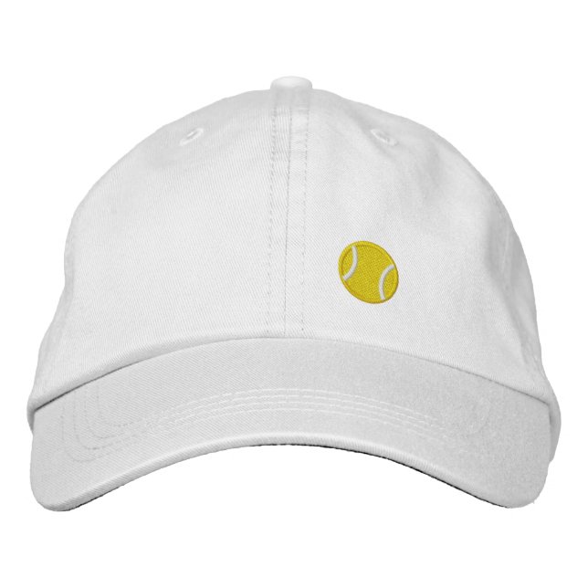 Casquette Brodée Ball de tennis (Devant)