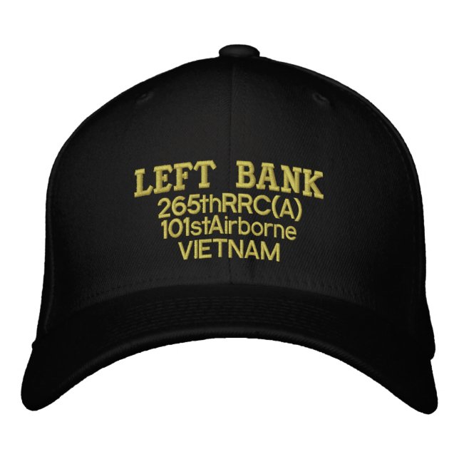 Casquette Brodée BANQUE GAUCHE, 265e CRR(A) (Devant)