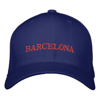 Casquette Brodée Barcelone