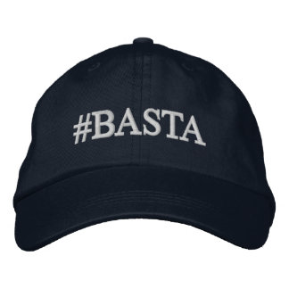 CASQUETTE BRODÉE #BASTA