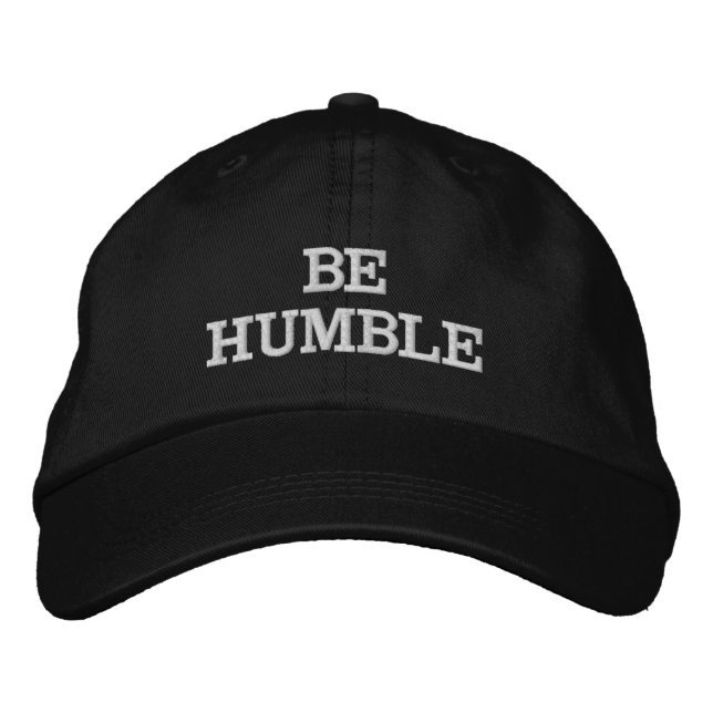 CASQUETTE BRODÉE BE HUMBLE HAT (Devant)