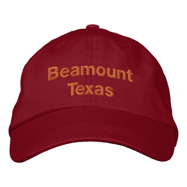 Casquette Brodée Beamount Texas (Devant)