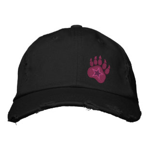 Casquette Brodée Bear Paw Claws Wild Star Broderie